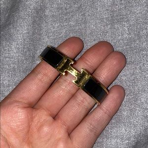 Authentic Hermès small H bracelet